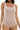 Double Layered Square Neck Tank Bodysuit (Sand) - Gio's Outdoors