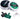 Sinter Green s2032 Compound Organic Disc Brake Pads - Shimano Type K Sinter Type 018 One Pair