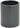 Wheels Manufacturing Aluminum Headset Spacer - 1-1/8" 40mm Black 1-each