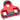 LOOK KEO GRIP Cleat - 9 Degree Float Red Tri-material