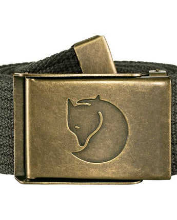 Fjällräven Canvas Brass Belt - Gio's Outdoors