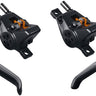 Magura MT A2 Disc Brake Lever Set - Left Right Levers Front Rear 2-Pistion Calipers BLK