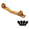 Freedom Coast Post Mount Brake Adapter 160/180mm+40 Champagne