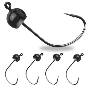 Reaction Tackle Tungsten Wacky Jig Heads (5-PACK) - Gio's Outdoors