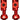 Muc-Off Big Bore Hyrid Tubeless Valve Stems - Small 30mm Red