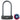 Abus Granit Plus 640 U-Lock Key 12mm 8.30cm x 23.0cm 3.3'' x 9'' TexKF Black