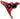 Hope RX4+ Disc Brake Caliper - Flat Mount Front +20mm DOT Type Red