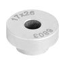 Unior Bearing Press Adapter 17 x 26mm Each Tool