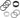 Wolf Tooth Single Speed Spacer Kit Lockring - Compatible any 10 11-Speed HG Freehub Body