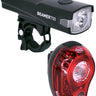 Planet Bike Beamer 700/Rojo 100 Headlight/Taillight Set - 700/100 Lumen USB Rechargable BLK