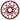 Wheels Manufacturing Gravel Direct Mount Chainring - 46t SRAM 8-Bolt Direct Mount 6.5mm Inboard Offset T-Type Chain Compatible Red