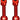 Muc-Off Big Bore Lite Tubeless Valve Stems - Large 45mm -Red