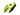 Fox Racing 24 Ranger Medium Yellow Glove