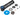 RockShox Rear Shock Damper Body IFP - Bearing Eyelet 57.5mm stroke 65mm plus 7.5mm Travel Spacer Deluxe A1 Super Deluxe A1 Fast Bl