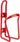 MSW AC-100 Alloy Water Bottle Cage 6mm rod Red