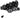 Magura MT5/MT Trail Sport Disc Brake Caliper - Front Rear Post Mount 4-Piston BLK/Silver