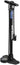 Topeak Joeblow Roadie Ex Floor Pump - Steel Barrel / Plastic Base 3.5" Base Mount Gauge 160 Psi /11 Bar Smarthead BLK/Blue