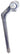 Nitto MT-10 Long Quill Stem (25.4) 35d x 80 Sil