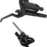 Shimano ST-EF515-7R EZ Fire Plus Shift/Brake Lever BR-MT200 Disc Brake Caliper - Right/Rear 7-Speed Post Mount 2-Piston  BLK