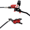 Hope Tech 4 E4 Disc Brake and Lever Set - Front Hydraulic Post Mount Red