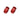 Granite-Design Juicy Nipples Schrader Red Pair
