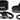 FSA Assorted Headset Spacer Kit 1-1/8" Black with Logo