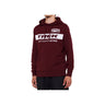 100 TFR Hoodie Medium Dark Red Shirt