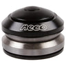 Neco Neco 1 1/8" - 1 1/4" Ahead Headset : IS42/28.6 | IS47/33 Integrated Complete Black