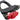 LOOK KEO CLASSIC 3 Pedals - Single Sided Clipless Chromoly 9/16" Black/Red