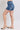 Judy Blue Mid Rise Tummy Control Mid Length Shorts - Gio's Outdoors