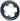 absoluteBLACK Silver Series Oval 110 BCD Outer Chainring - 50t 110 BCD 5-Bolt Gray