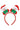 Christmas Shimmery Tinsel Novelty Head Boppers - Gio's Outdoors -Cap Zone