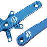 Promax SQ-1 Crank Arm Set - 150mm Square Taper JIS Spindle Interface 110mm BCD Blue