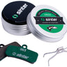 Sinter Green s2032 Compound Organic Disc Brake Pads - Shimano D Type Sinter Type 003 One Pair