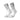 Sock Santini Trek Summer X-Small/Small White