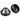House of Looptail Eggsy Pedal Dustcaps Black Pair