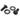 Sugino Crank Bolt/Washer Set JIS 14mm 14BK Pair