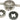 Park Tool FTS-1 Fork Threading Set for 1" Steerers