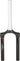 RockShox CSU - Reba Solo Air 27.5" Boost Tapered Aluminum Steerer Diffusion BLK A7 120mm