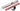 PUSH Industries ACS3 Spring Assembly - 140-170mm 2016-Current RockShox Yari Lyrik 30 lb/in Spring Weight Red