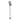 Wald products Center Mount Kickstand #77 Center 27` Fixed Steel Silver