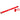 Burgtec Transition 175mm UDH Rear Axle Race Red