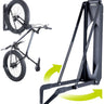 Delta Pivot Wall Mounted Bike Storage Rack - 1 Bike Matte Black