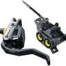 Magura Gustav Pro Disc Brake Lever - Front Rear Post Mount 4-Piston BLK/Anthracite Gray