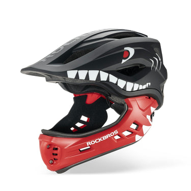 Kids Full-Face Bike Helmet Cartoon for Boys and Girls - Gio's Outdoors -ROCKBROSUSA