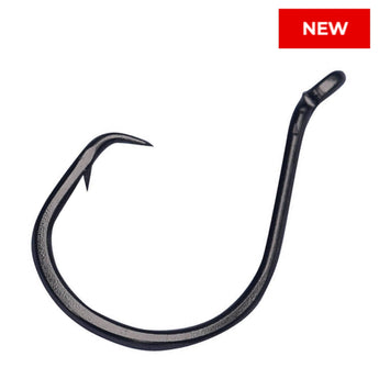 Reaction Tackle Heavyweight Catfish Circle Hooks - Offset Octopus Hooks (25 Pack) - New - Gio's Outdoors