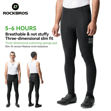 Men's Cycling Pants Breathable Padded For Summer & Fall-Pasta - Gio's Outdoors -ROCKBROSUSA