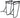 Burley Coho Pannier Trailer Rack: Black