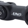 Kalloy 820 Stem - 110mm 25.4 Clamp Adjustable 1 1/8" Aluminum Black