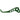 OAK Components SR Brake Lever Blade 2 Piece Kit SRAM Green 